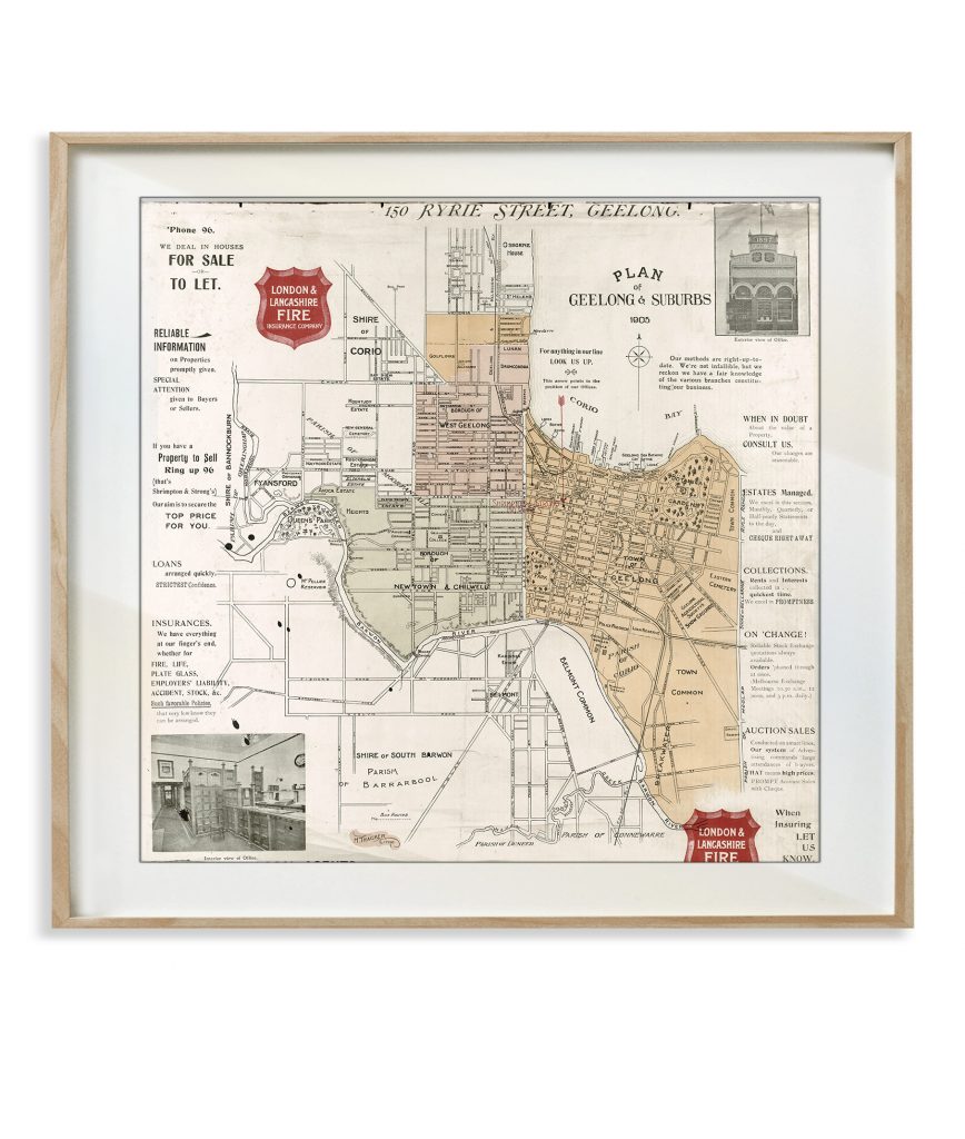 Geelong Suburb Plan 1905