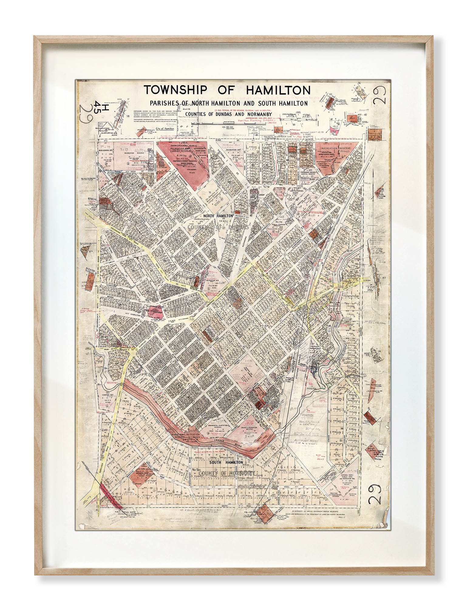 Hamilton Print Modern   Hamilton Township Plan 